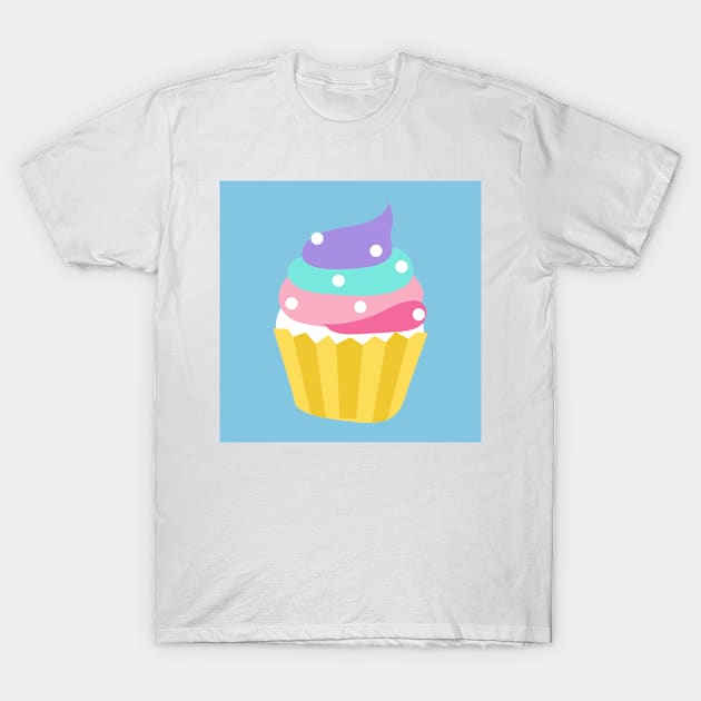 Cute Cupcake T-Shirt by NewburyBoutique